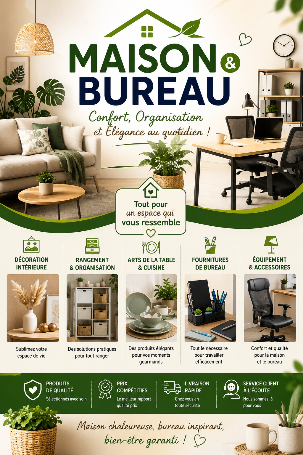 Maison et Bureau