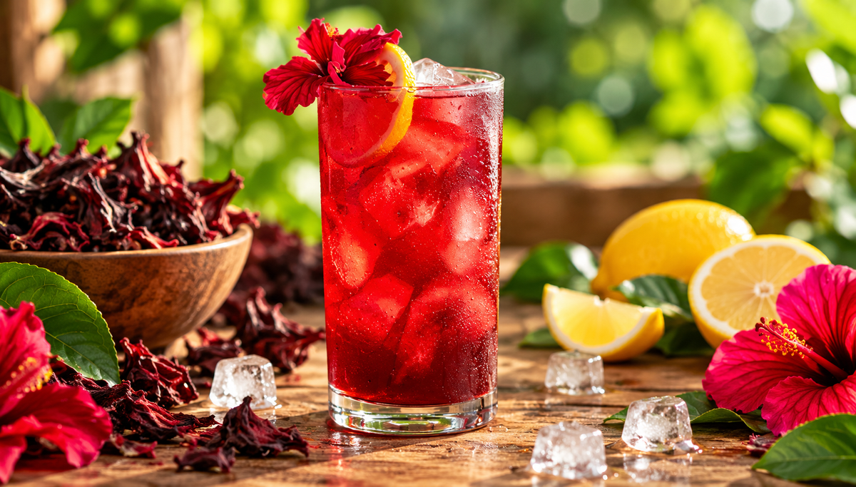 Fleurs d'Hibiscus Séchées, Bissap Naturel, 200g