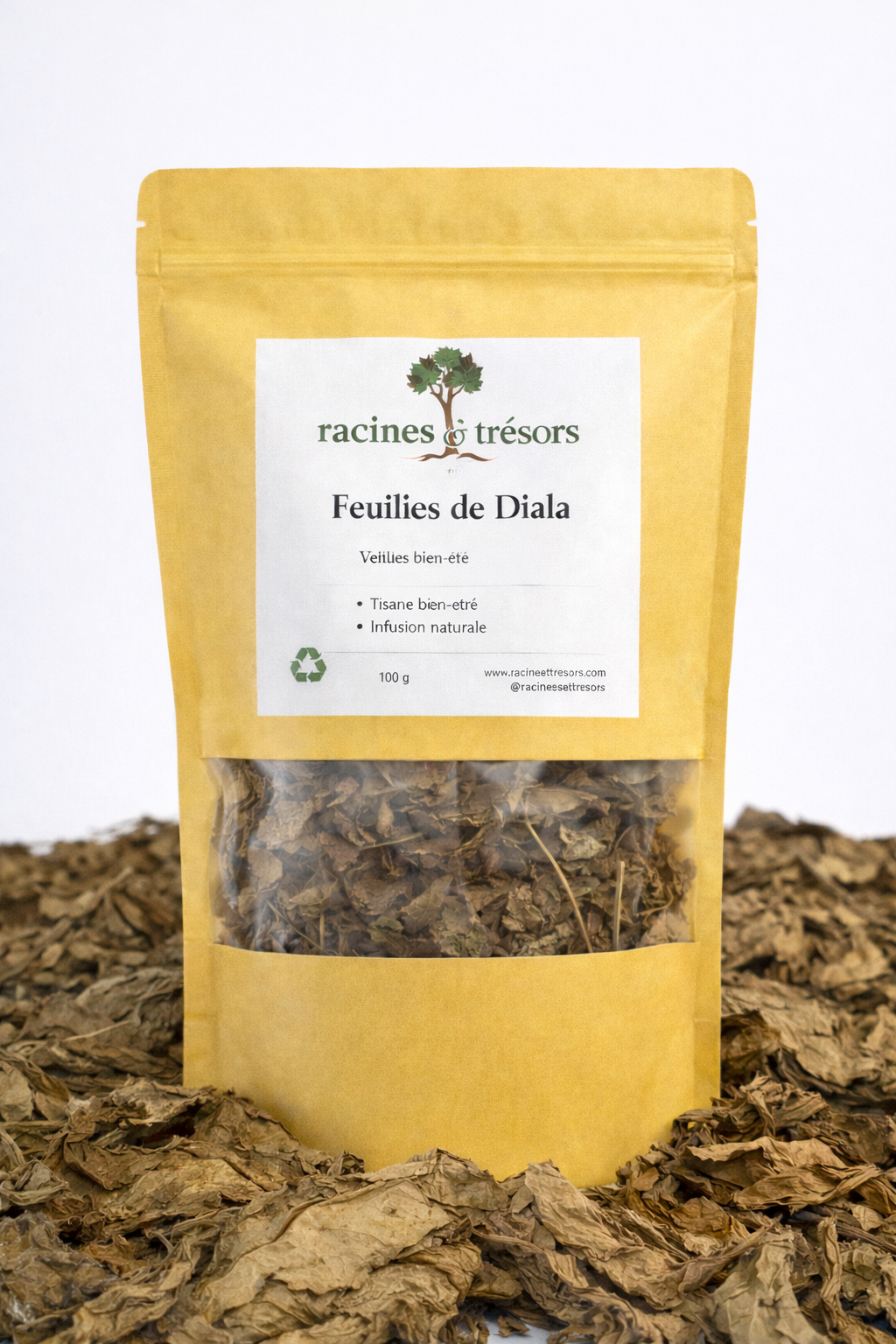 Feuilles de Djeka Sèches (Alchornea cordifolia) — 20g