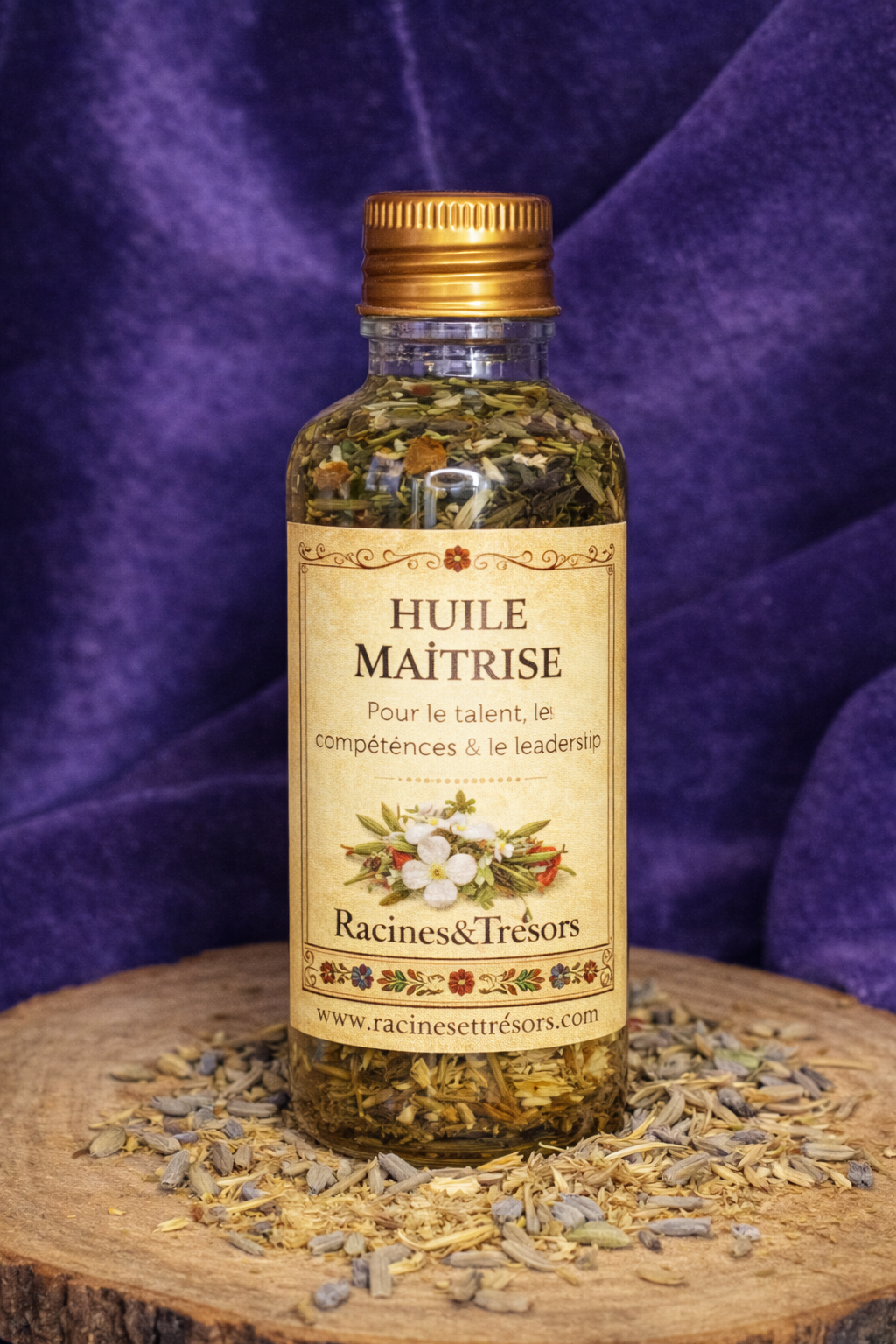 Huile Maîtrise – Invocation du Talent, Leadership & Réussite Personnelle 30 ml