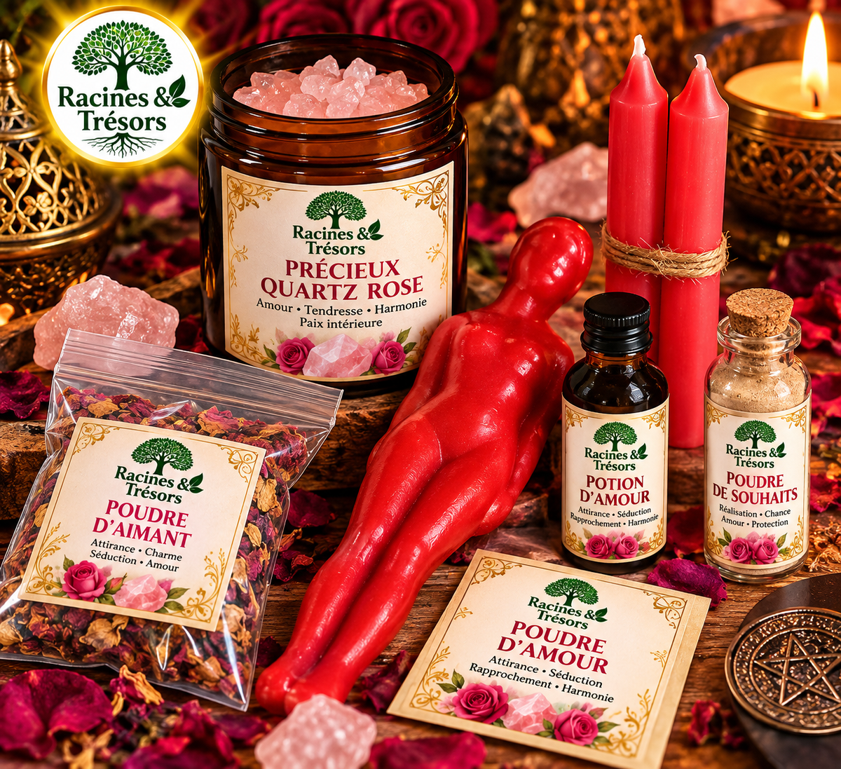 Kit rituel d’amour – Attraction, séduction & harmonie