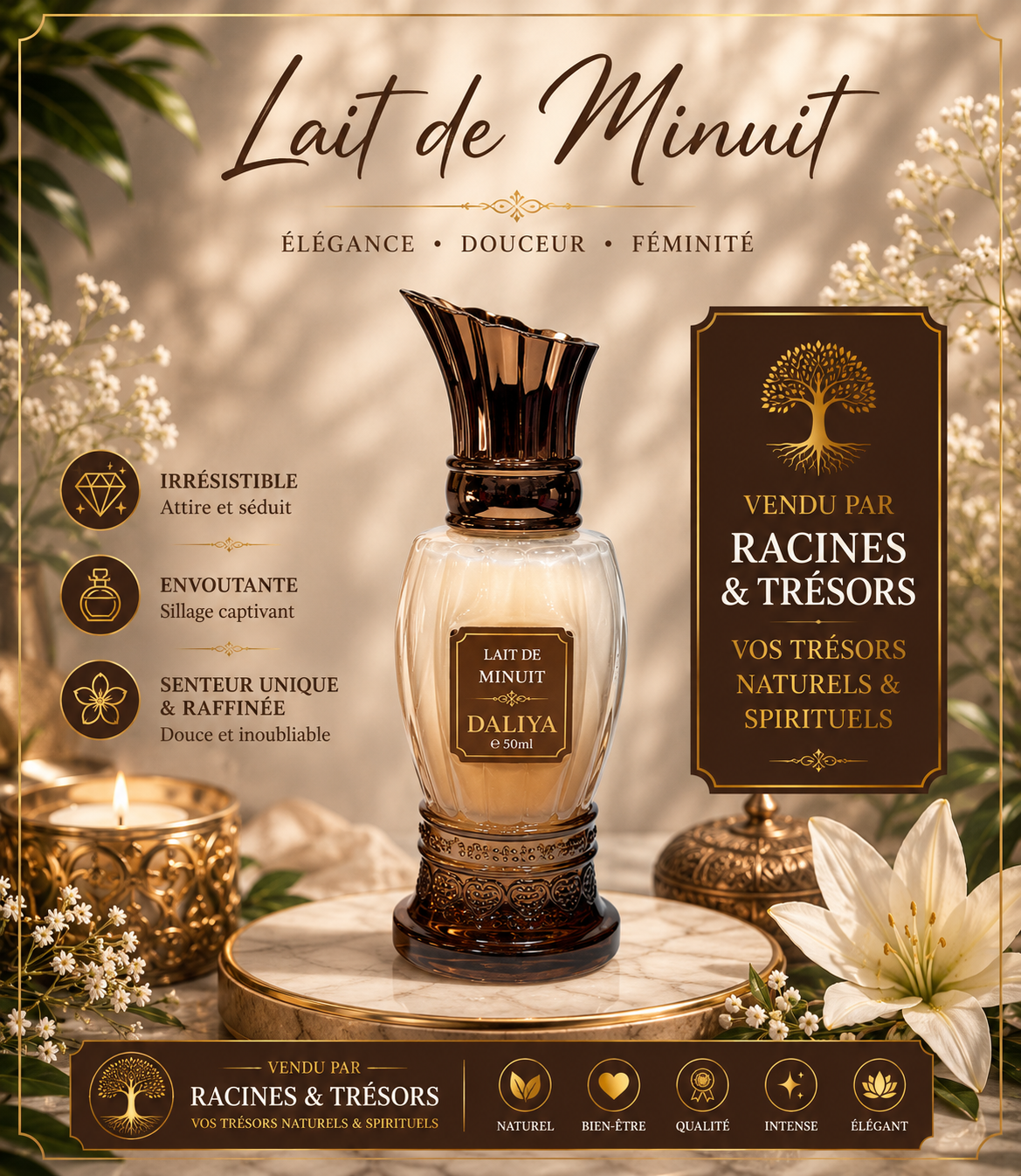 Lait de Minuit – Lait de Séduction Envoûtant
