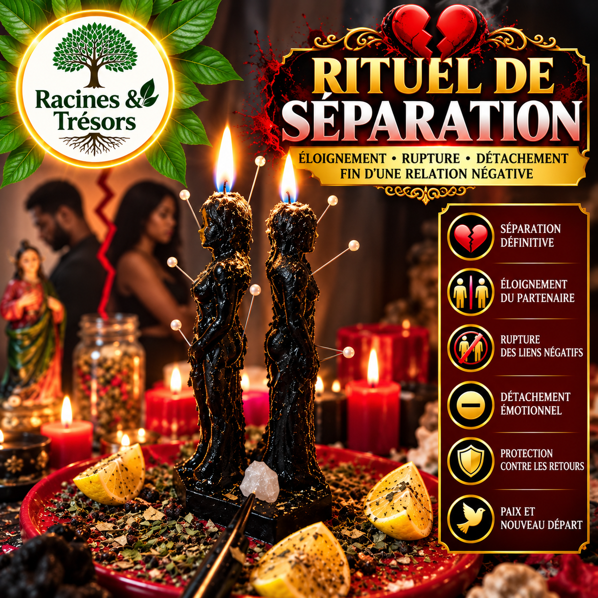 Kit rituel de séparation et de détachement – Nouveau départ