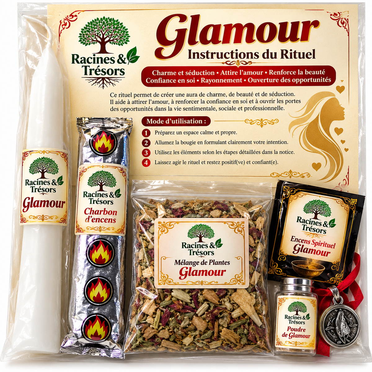 Kit rituel Glamour – Charme & confiance en soi