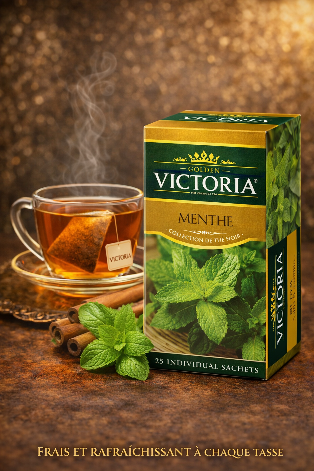 Thé Victoria Menthe – Infusion Fraîcheur & Digestive