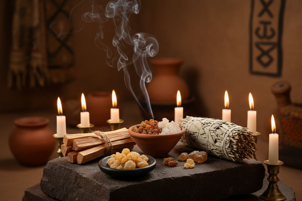 Introduction aux rituels de purification avec les encens naturels