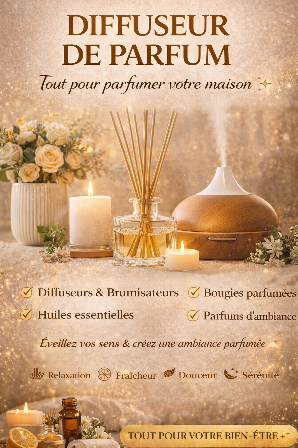 Diffuseurs de Parfum Maison