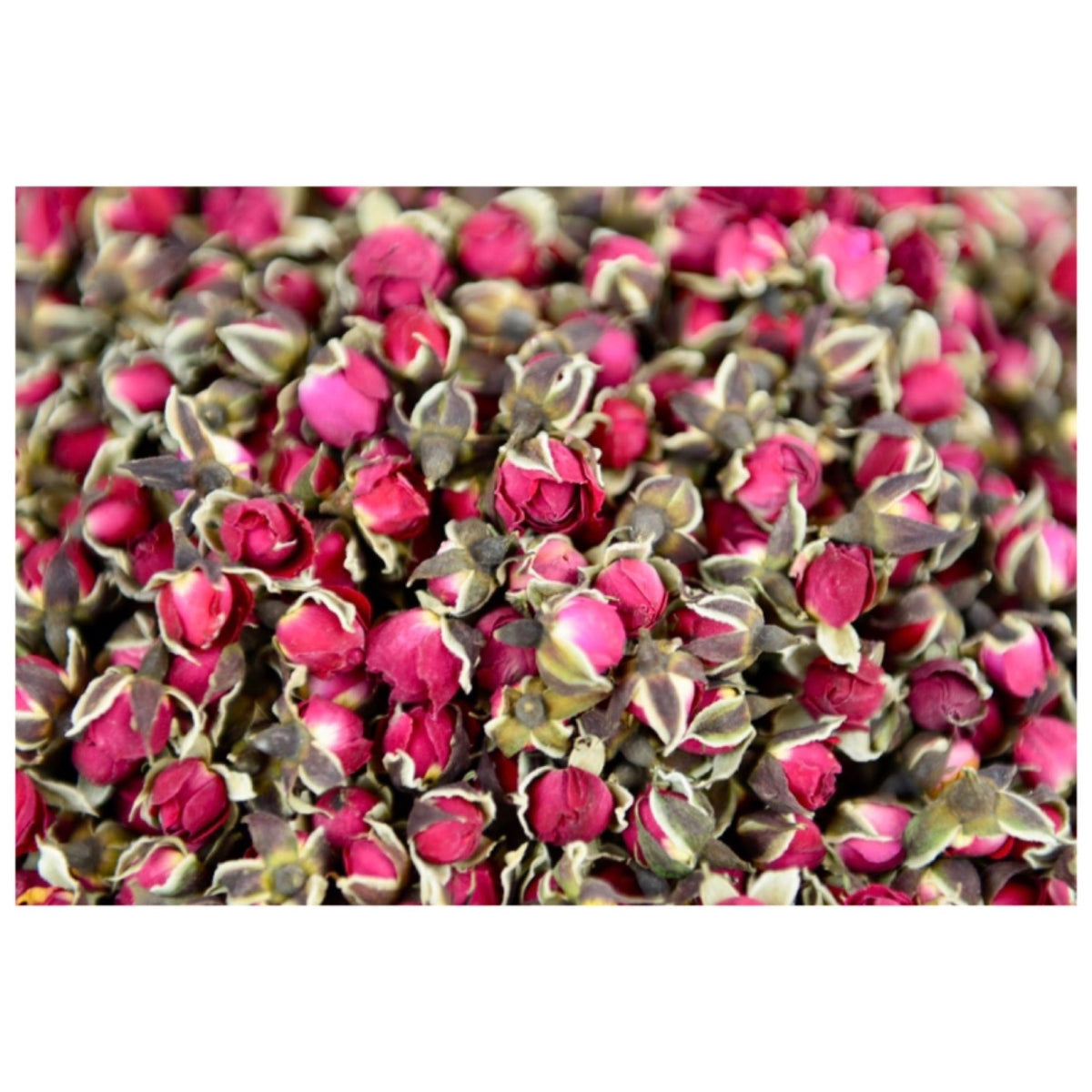 Boutons de Rose Rouges Séchés - 50g - Infusion