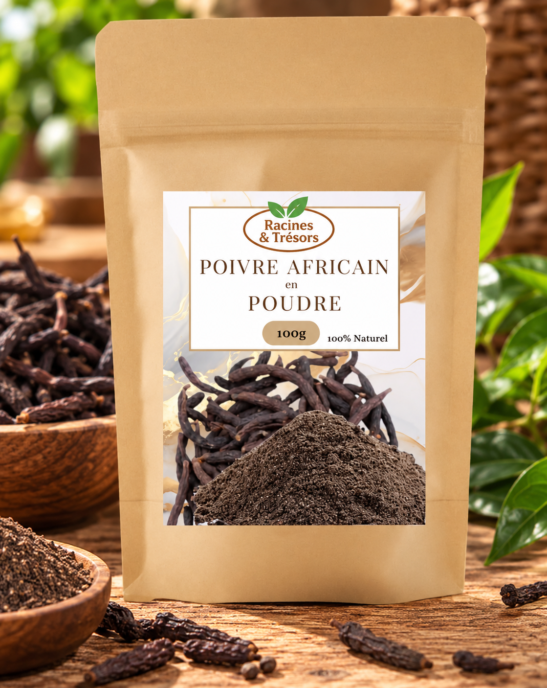 Poudre de poivre Africain - Baies de Selim