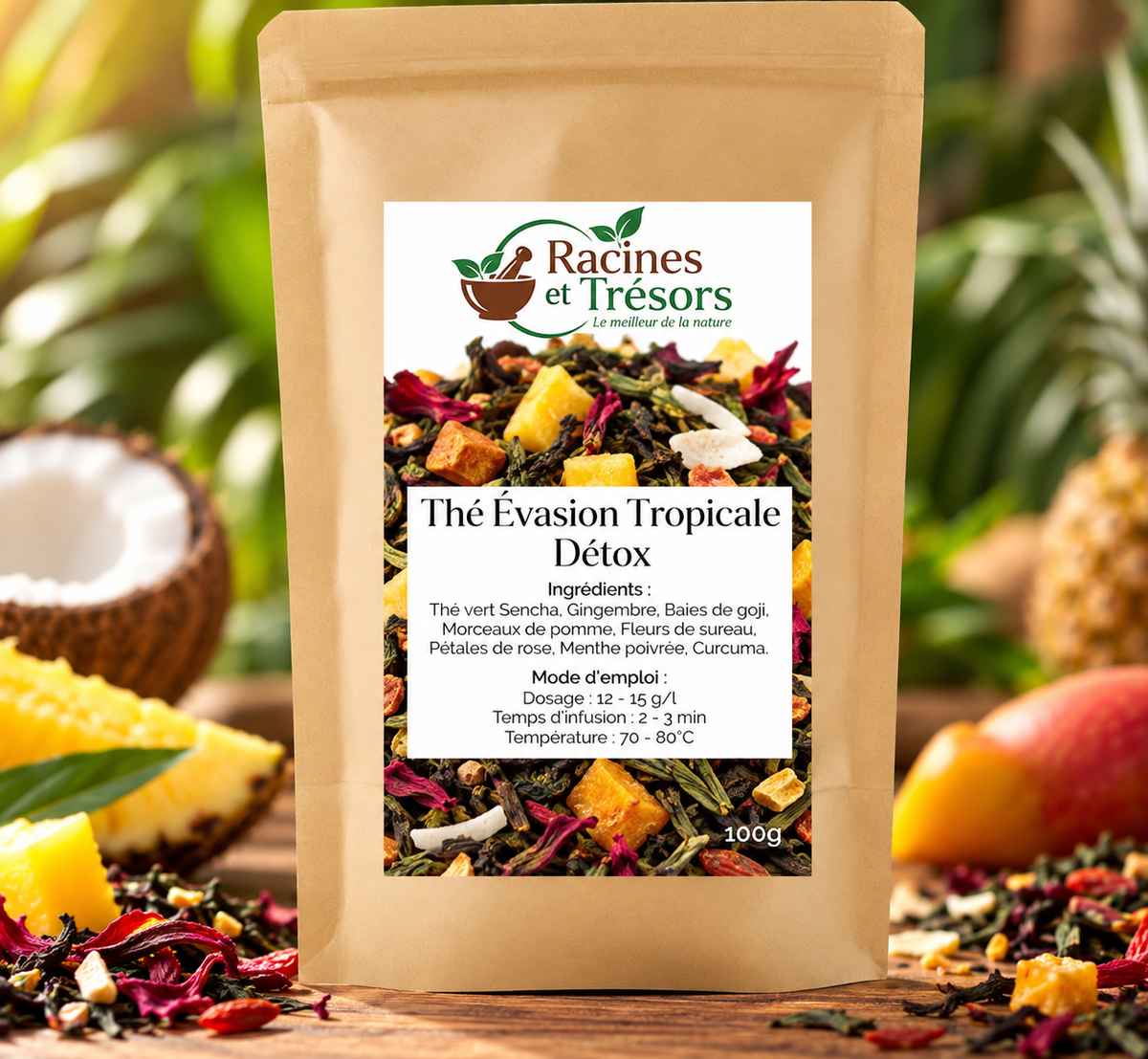 Thé Évasion Tropicale Détox