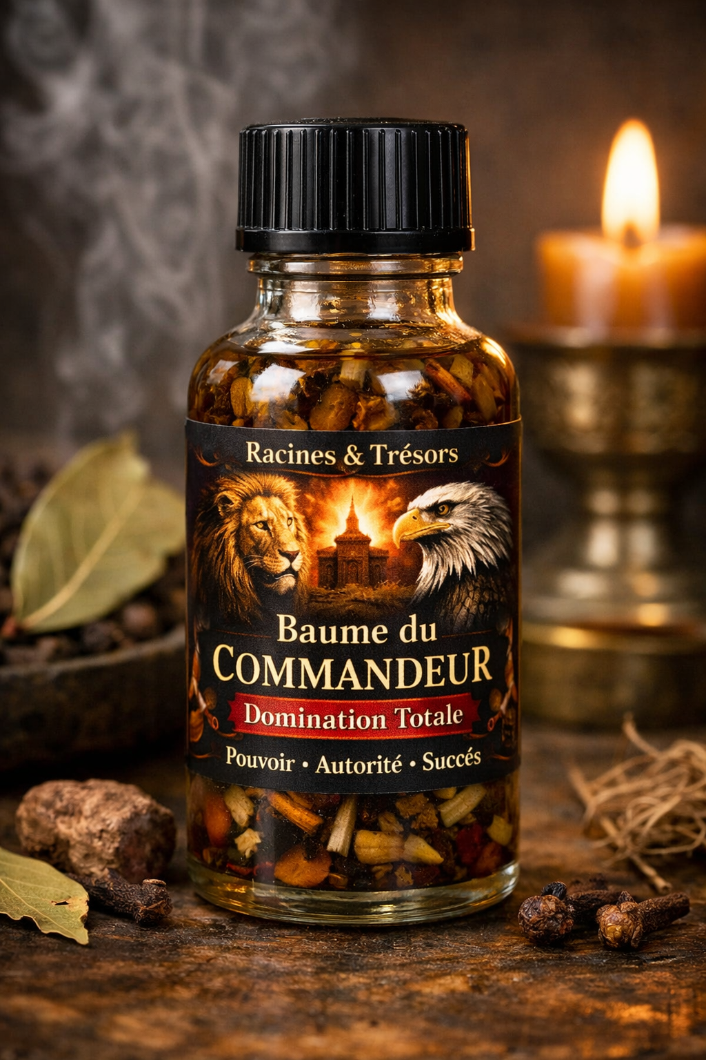 Lotion Baume du Commandeur — Domination Totale & Autorité 30 ml