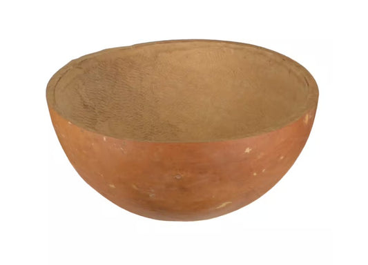 Calebasse Artisanale en Bois Naturel — Objet Traditionnel & Décoratif