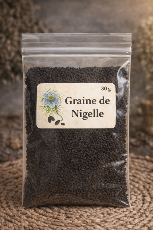 Graines de Nigelle Moulées — Cumin Noir (80g)