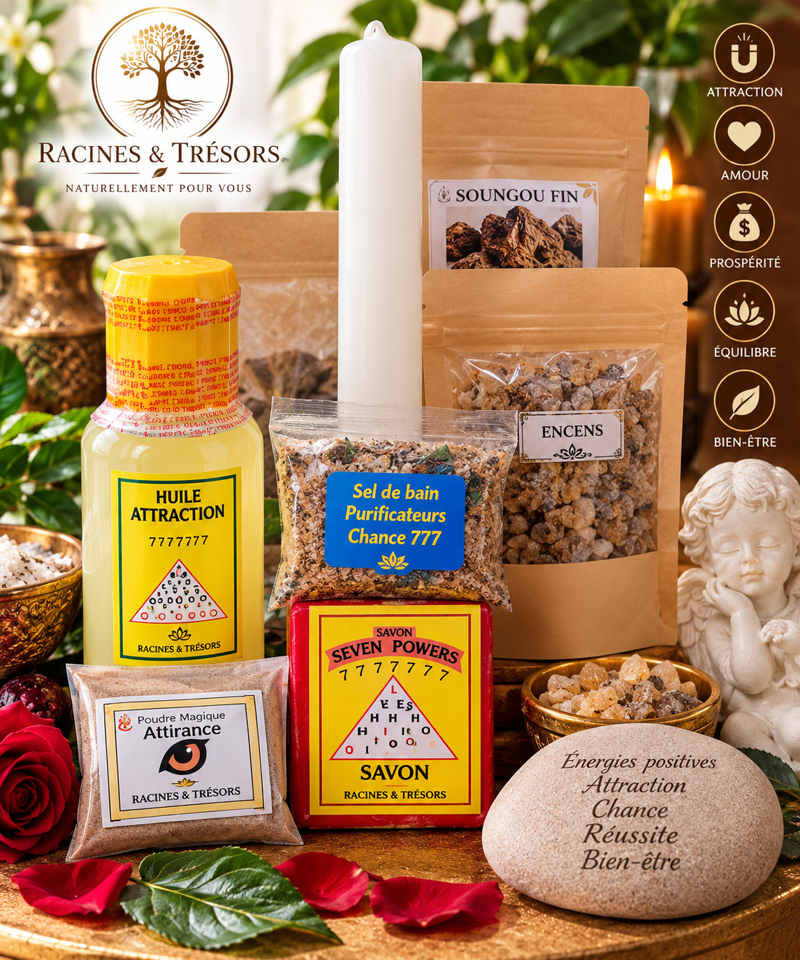 Kit Spirituel 777 – Attraction & Chance