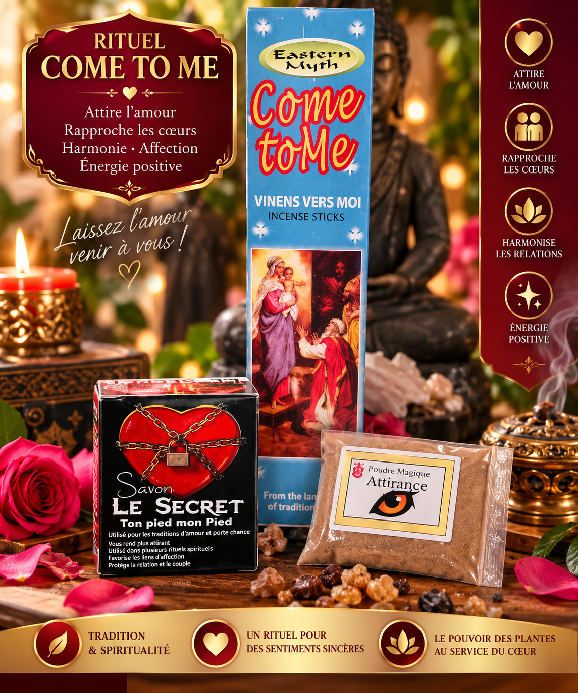 Rituel Come To Me – Viens vers moi