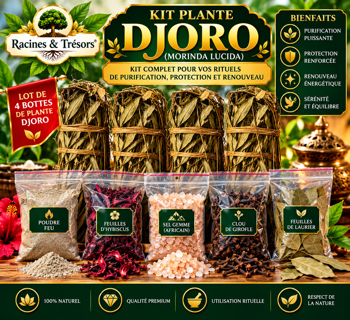 Kit Plante Djoro – Morinda lucida