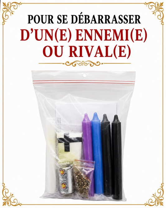Kit Spirituel – Éloignement d’un(e) Ennemi(e) ou Rival(e)