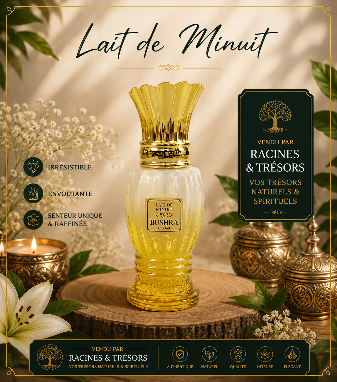 Lait de Minuit – Lait de Séduction Envoûtant
