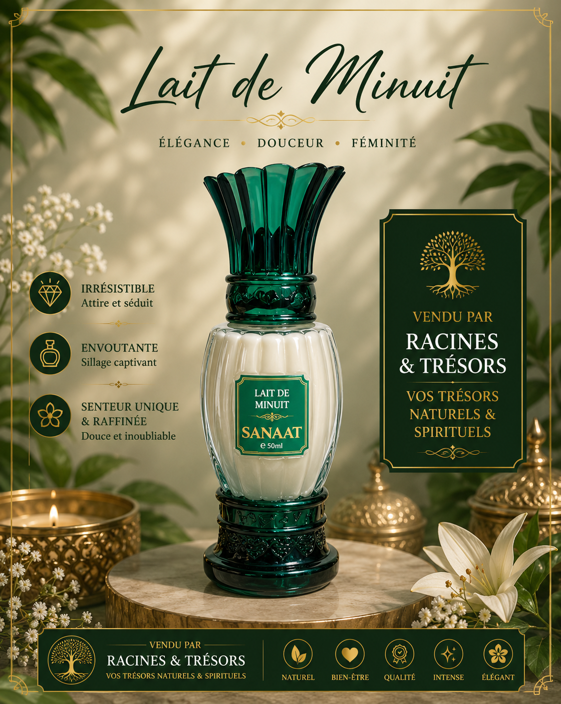 Lait de Minuit – Lait de Séduction Envoûtant