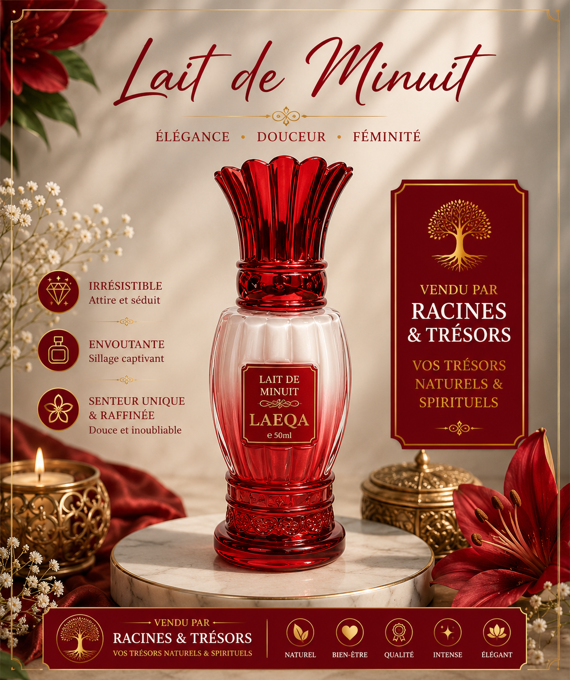 Lait de Minuit – Lait de Séduction Envoûtant