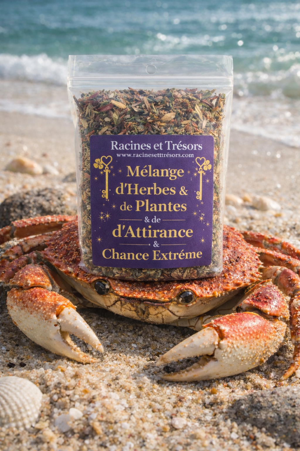 Mélange d'Herbes & de Plantes d'Attirance et de Chance Extrême