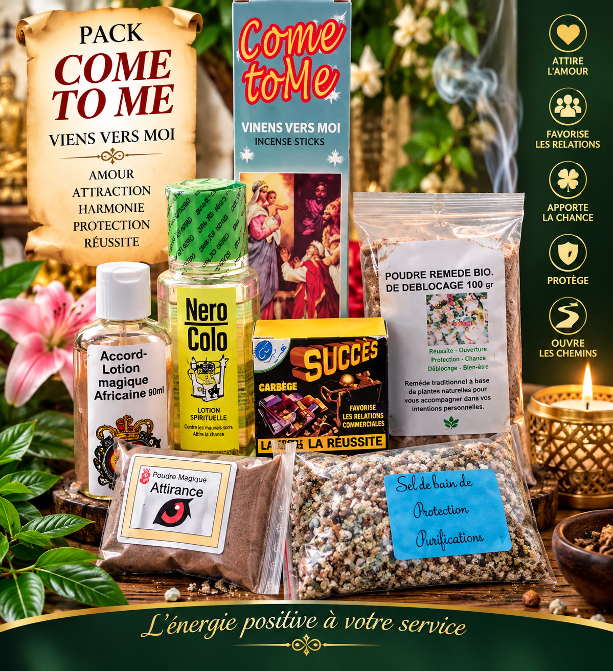 Pack Come To Me – Viens vers moi