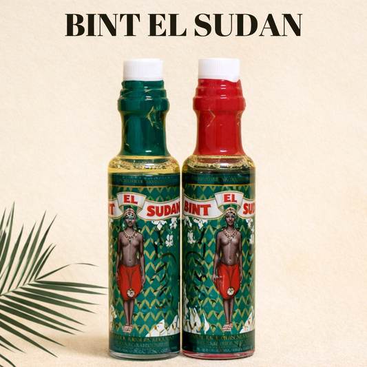 Parfum Bint El Sudan Rouge & Vert — Lot de 2 ORIGINAL — Parfum Spirituel