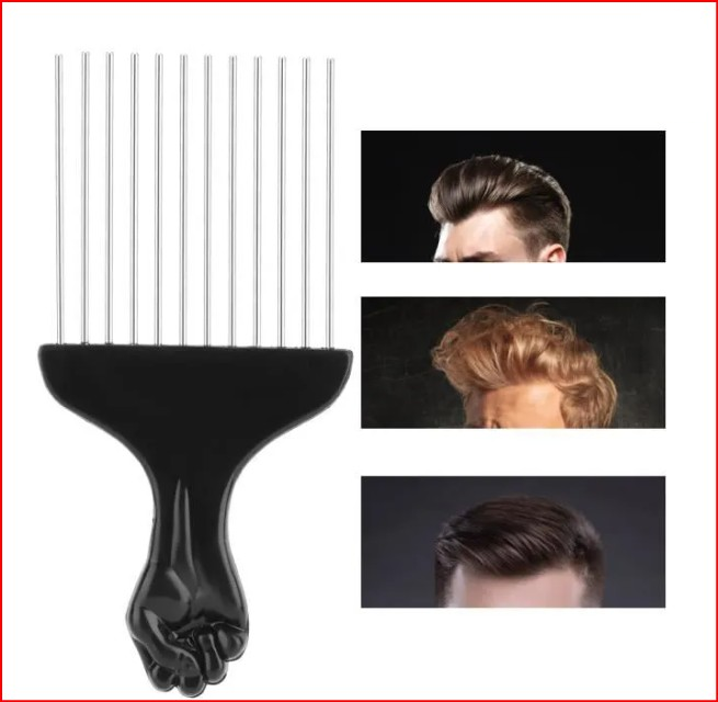 Peigne de Coiffure VVIKIZY — Acier Inoxydable Antidérapant & Durable