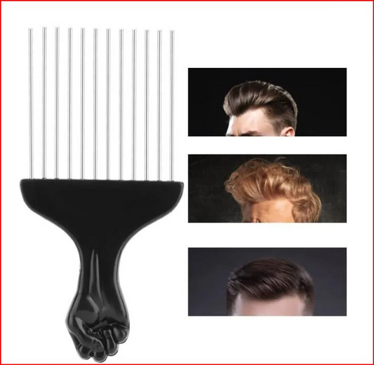 Peigne de Coiffure VVIKIZY — Acier Inoxydable Antidérapant & Durable