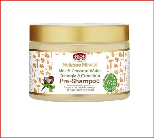 Pre-Shampoo 340g - AFRICAN PRIDE MOISTURE MIRACLE