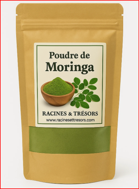 Poudre de Moringa — Superaliment Tropical