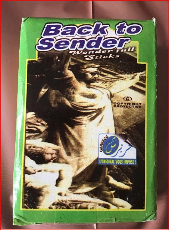 Savon Spirituel BACK TO SENDER — Retour à l’Envoyeur