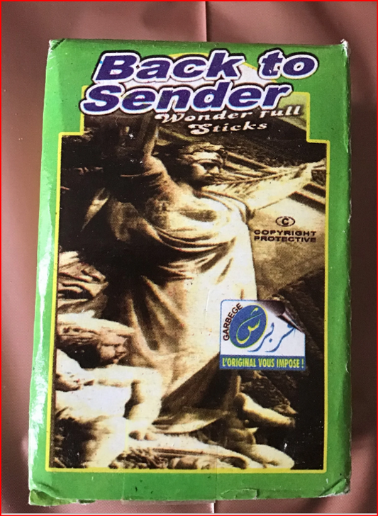 Savon Spirituel BACK TO SENDER — Retour à l’Envoyeur