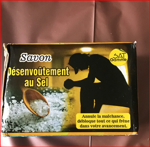 Savon Spirituel Désenvoutement au Sel — Mauvais Œil & Sorcellerie