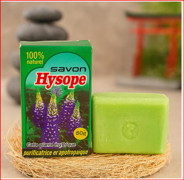 Savon Spirituel HYSOPE — Déblocage, Purification & Chance