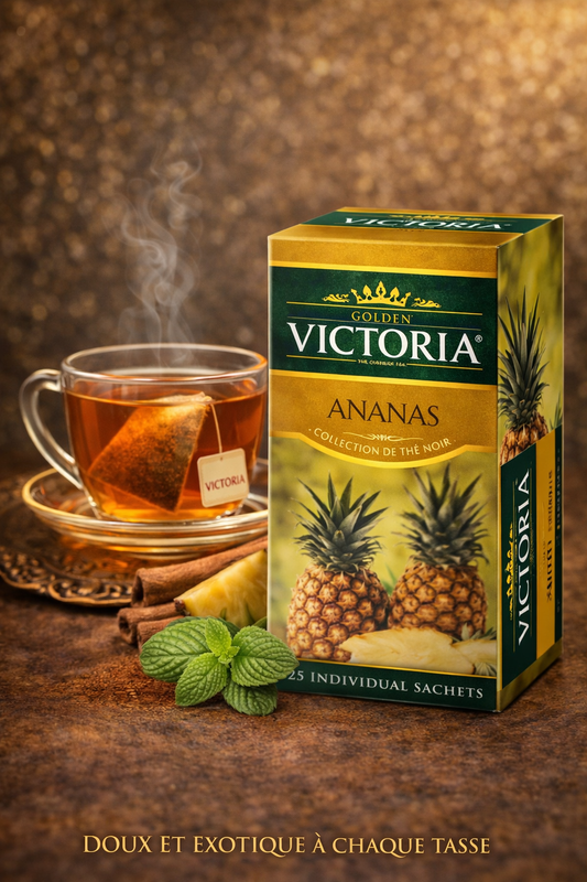 Thé Victoria Ananas – Infusion Exotique & Rafraîchissante