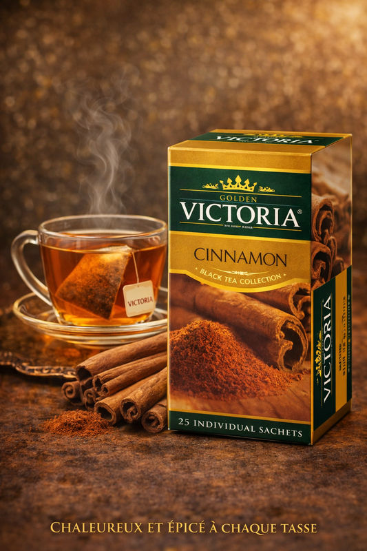 Thé Victoria Cannelle – Infusion Épicée & Réconfortante