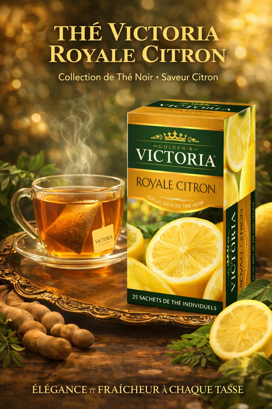 Thé Victoria Royale Citron – Infusion Saveur Citron